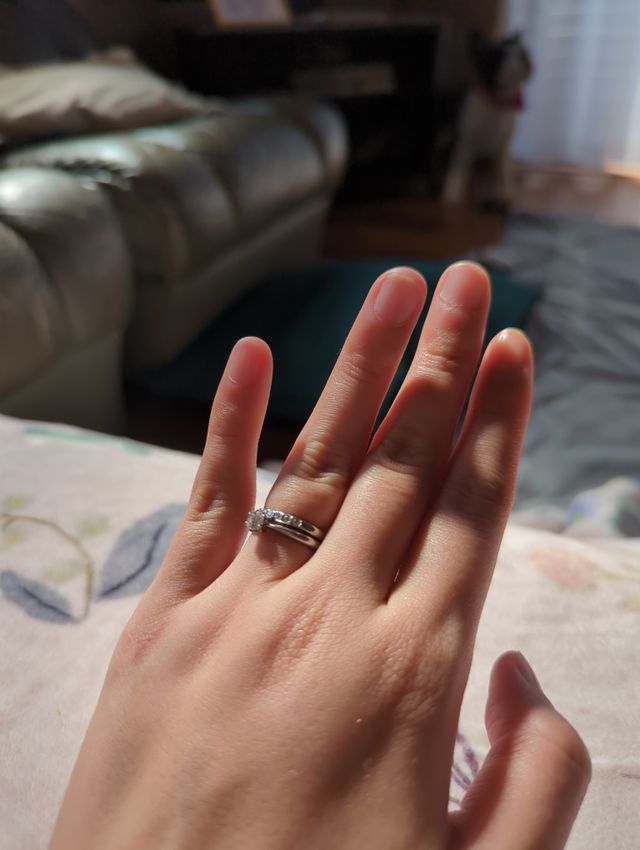 指先の写真です。す