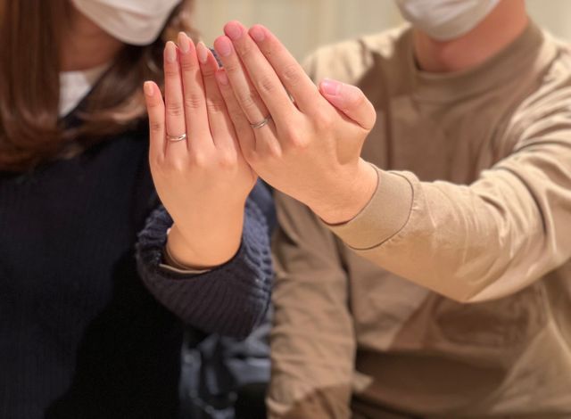 店員さんがたくさん写真を撮ってくれました