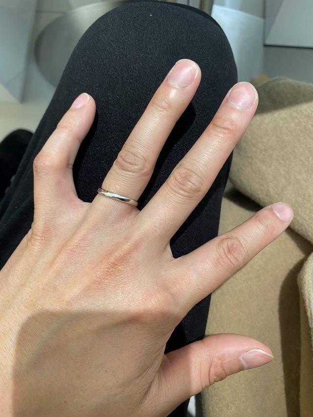 ウェーブがあり、そこが気に入りました。