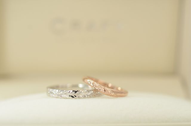 プラチナ、ピンクゴールド
ハワイアンジュエリー