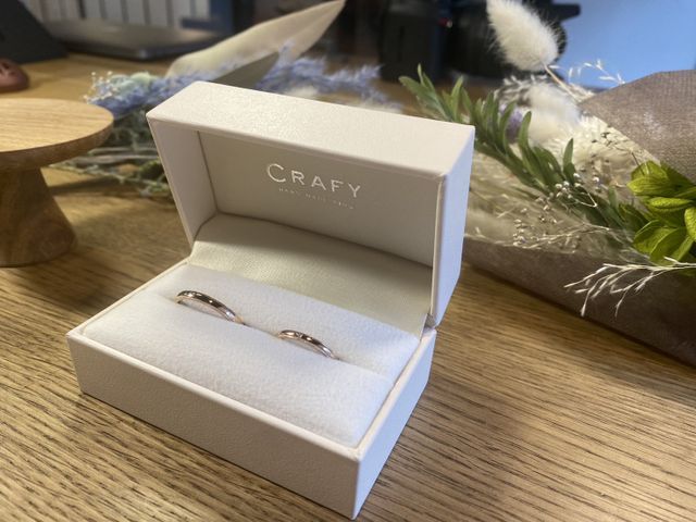 手作りだったので、出来上がるまでドキドキでした。