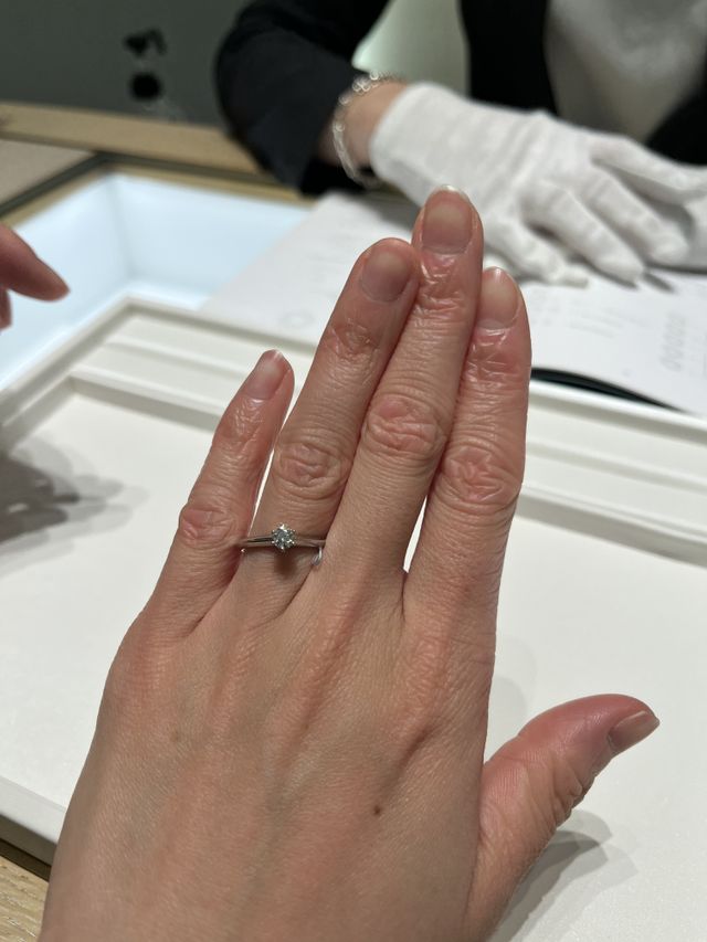 まるで絵本に出てくるような指輪