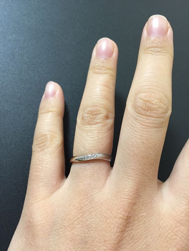 レディースの指輪です
