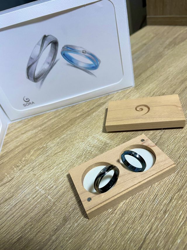 お揃いのラインにし、それぞれ気に入った色にしました。