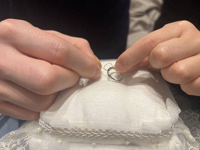 金糸を結ぶ途中