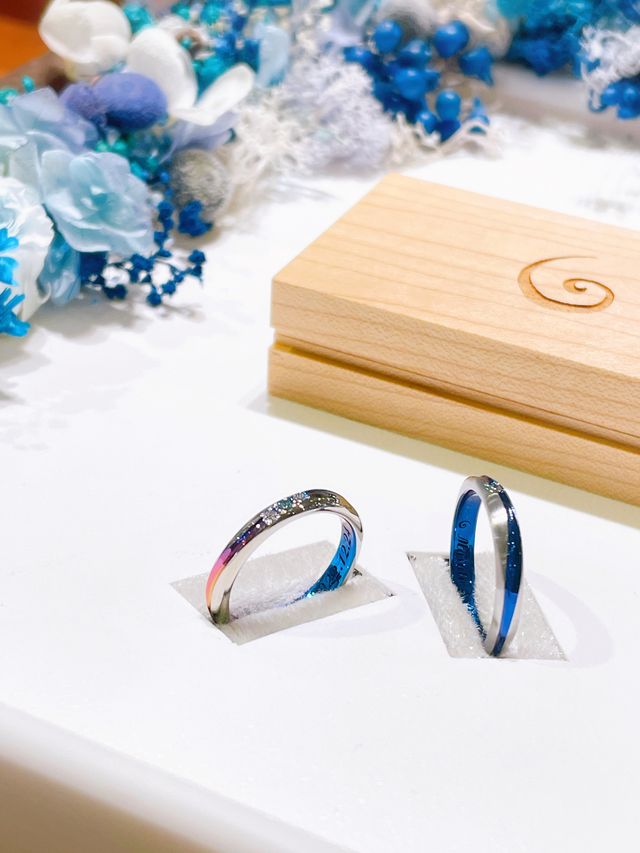 受け取り時にその場で撮りました！
