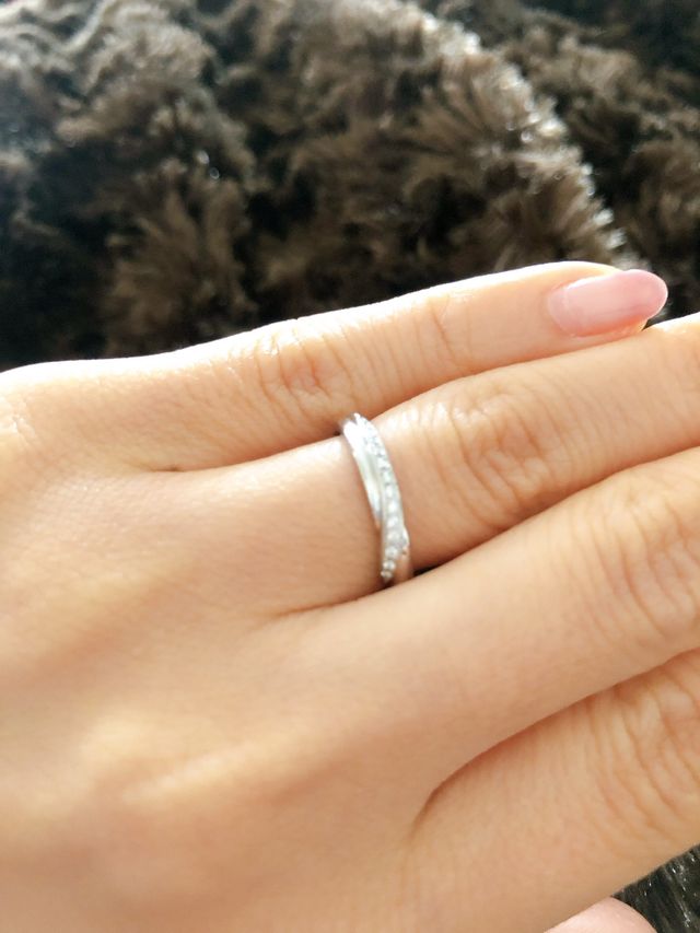 キラキラしてるデザインに一目惚れ