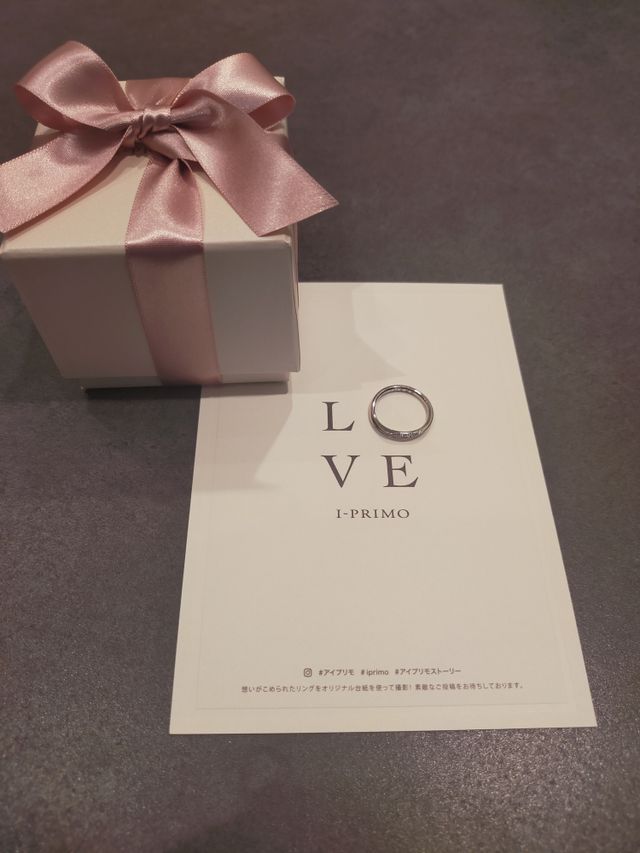 フォト用の台紙をいただけます。