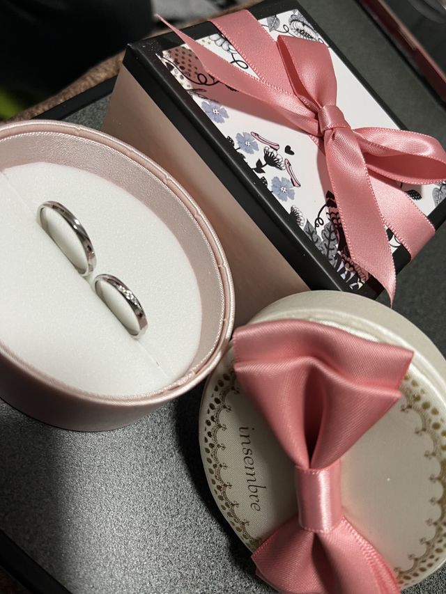 仕事上、常に装着できないため可愛い箱に保管します！