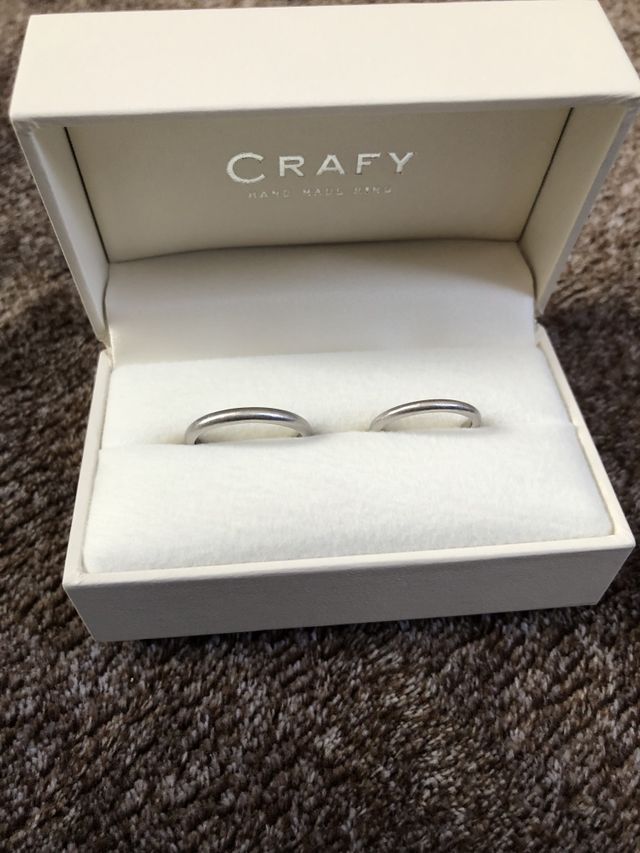 自分達でデザインして作成した世界で一つしかない指輪