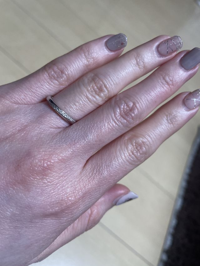 着用時の写真です。