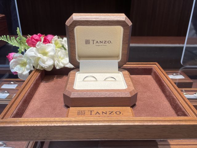 待ちに待った結婚指輪を受け取ってきました！