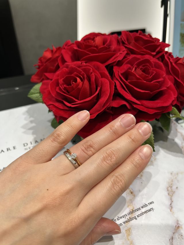 マチルダ(ゴールド 10.5号)&ジュリアード(10号)