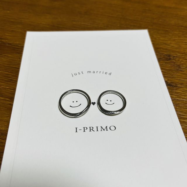 I-PRIMOさんから頂いたデザインカードで撮ってみました。