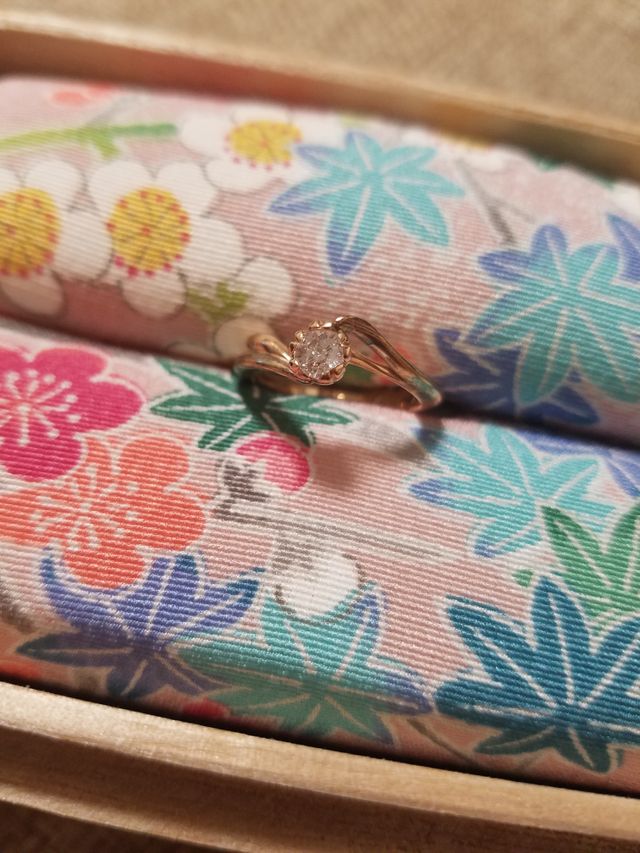 ブランド：杢目金屋　商品名：桜一輪