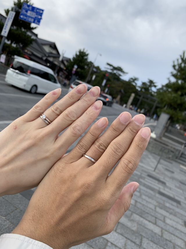 シンプルですごく良い指輪を購入出来ました。