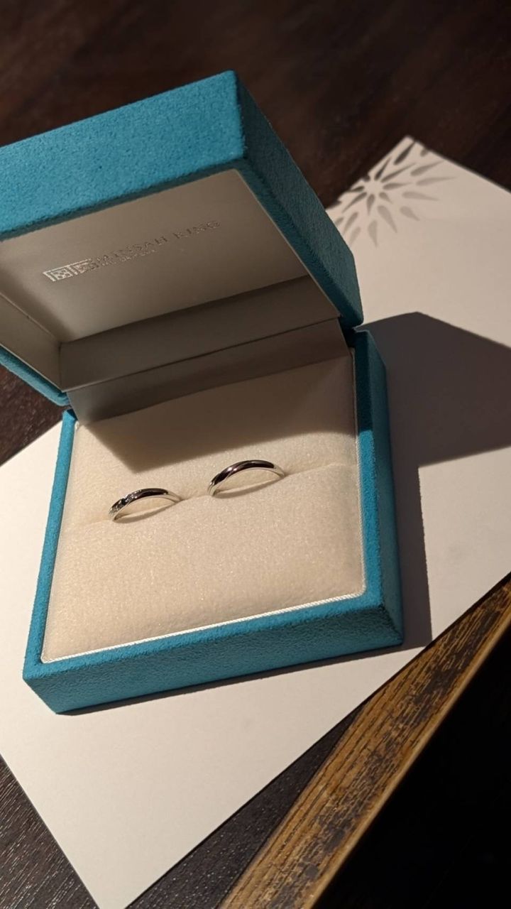 【ミンサーリングの口コミ】 シンプルなデザインなので、どんな場面で身につけていても違和感がないと…