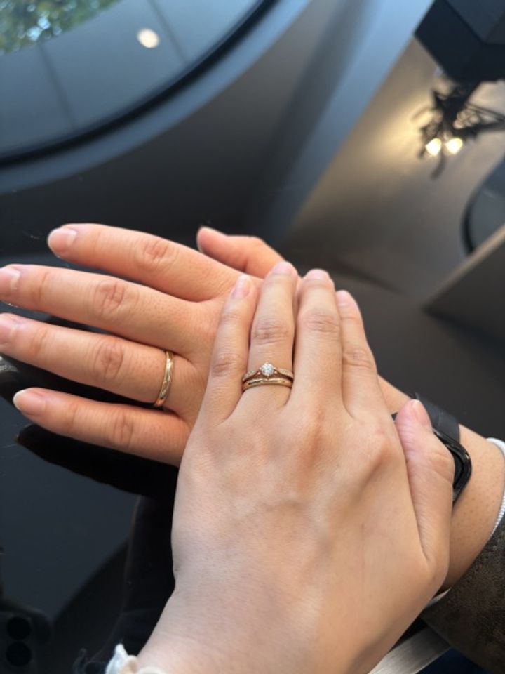 【EIKA(エイカ)の口コミ】 ミル打ちのデザインを探していましたが、ちょうど好みに合うデザインがあ…