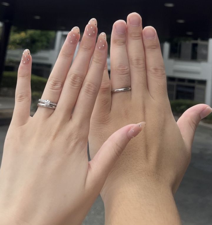 【ブルガリ(BVLGARI)の口コミ】 シンプルなプラチナリングです。トレンドに左右されずずっと使い続けられ…