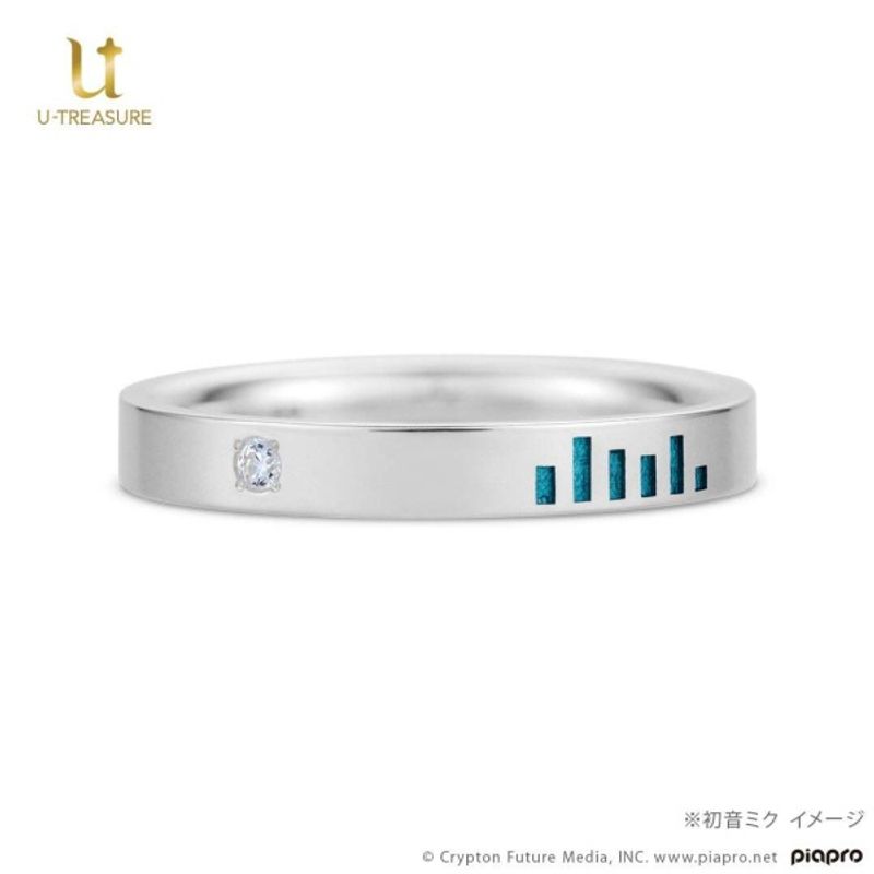 ピアプロキャラクターズ U-TREASURE 巡音ルカ モチーフリング U