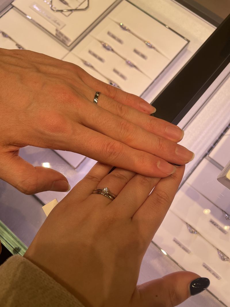 CHANEL カメリア コレクション マリッジリング CHANEL カメリア コレクション マリッジリング プラチナ ダイヤ