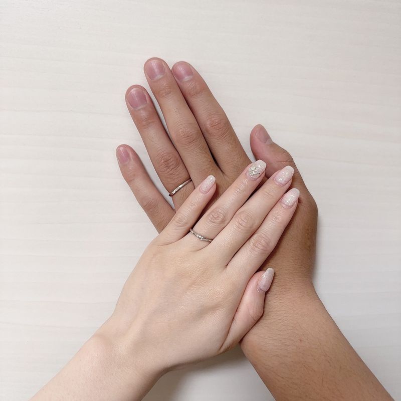 リーズナブルな指輪でしたが全然安っぽい感じもなく、むしろ高級感が