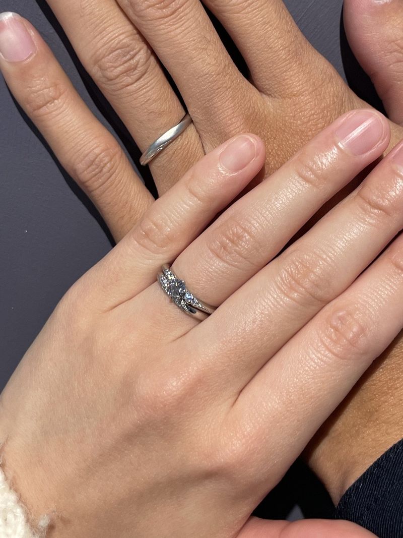 ☆Reinga…☆ 7/7が記念日なので、七夕モチーフの指輪を探していました。 石が7つ