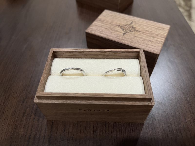 どんな結婚指輪がいいかネットで調べる中で、たまたま見つけた