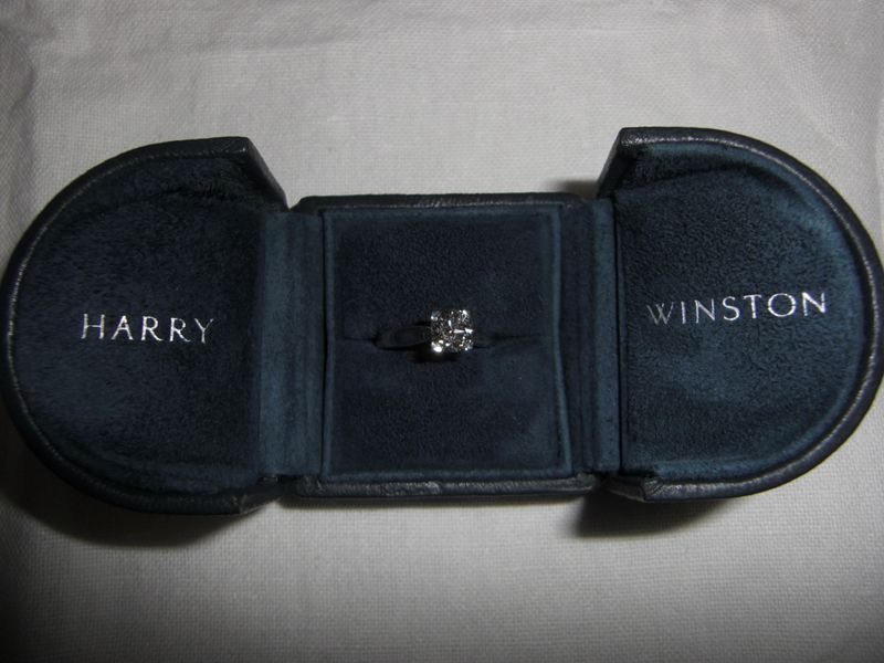 ヴァンクリーフアーベル、カルチェ、ハリーウィンストンの3店舗を見て