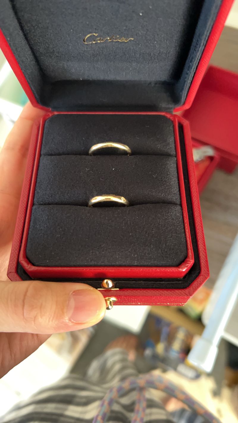 ★Cartier★ 1895 ウェディングリング ダイヤモンド 定価23.4万 楽天市場】【返品可】カルティエ CARTIER 1895 ウェディング リング