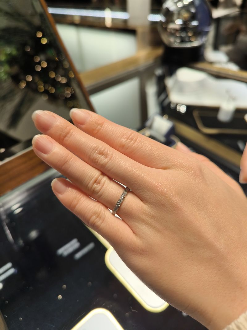 ☆ショーメ☆結婚指輪☆2ヶ月の着用のみで定価の8分の1で