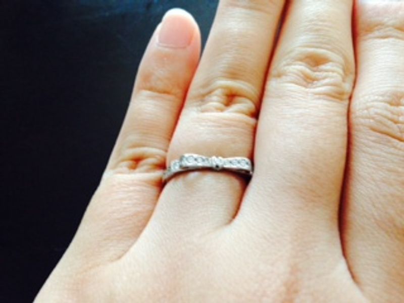 初めて雑誌で見たとき、デザインに一目惚れしました。一見、普通の