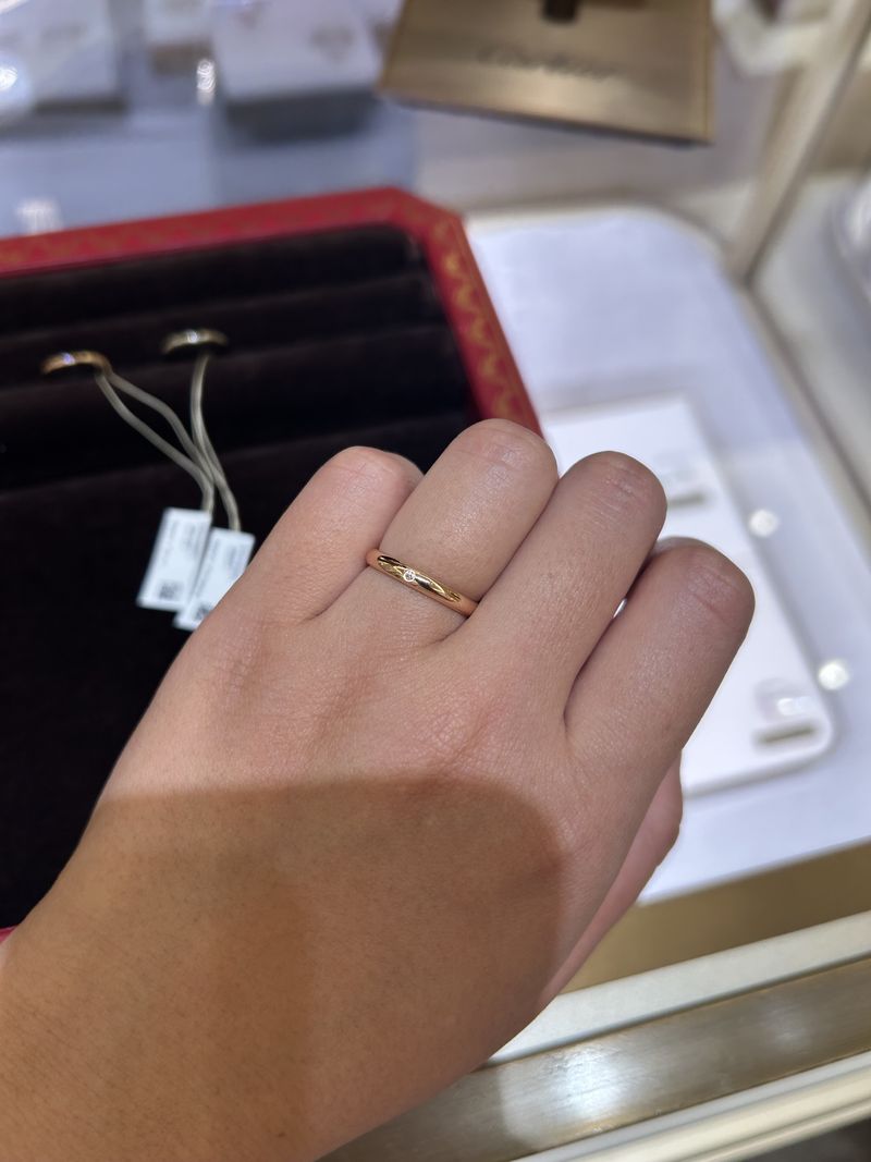 元々カルティエの中では1895が一番気になっていました。シンプルであり