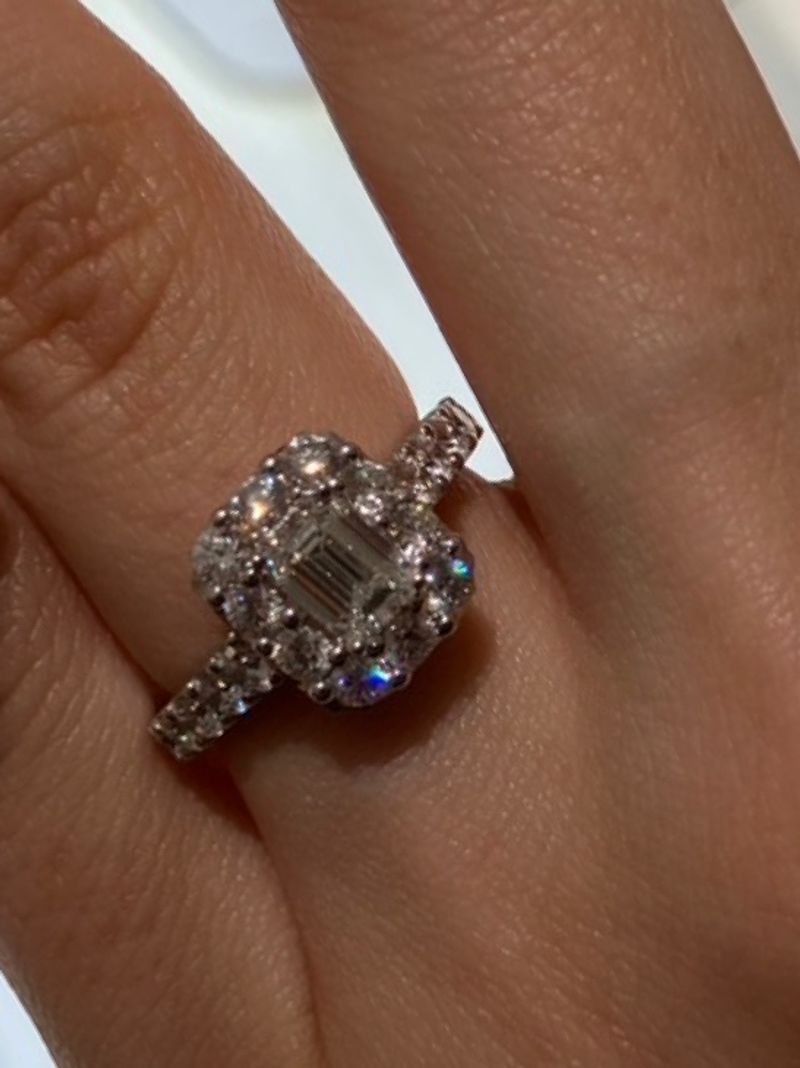 graff エメラルドカット　リング グラフ GRAFF コンステレーション エメラルドカット リング 指輪