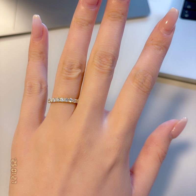 TASAKI タサキ エタニティリング K18 エタニティリングを探しておりました。いくつか他のブランドのリングも