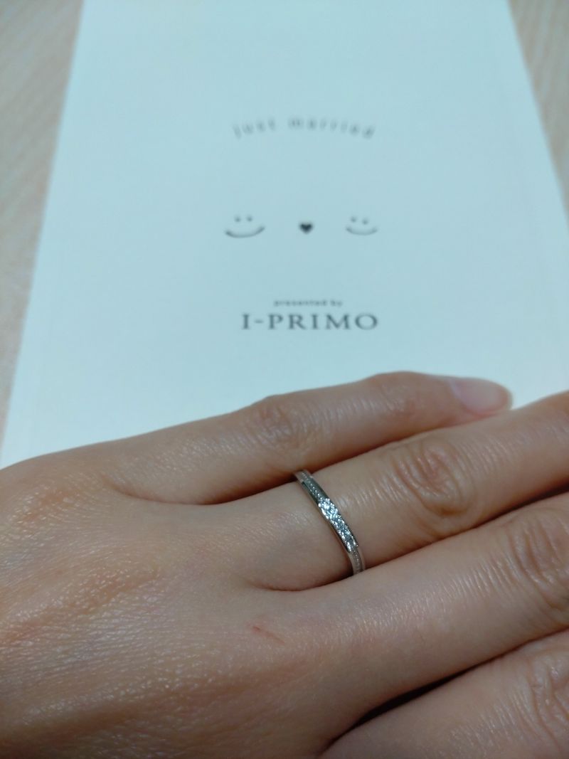 I-PRIMO プラチナリング ダイヤモンド　9号　指輪　結婚指輪　リング I-PRIMO プラチナリング ダイヤモンド 9号 指輪 結婚指輪 リング I