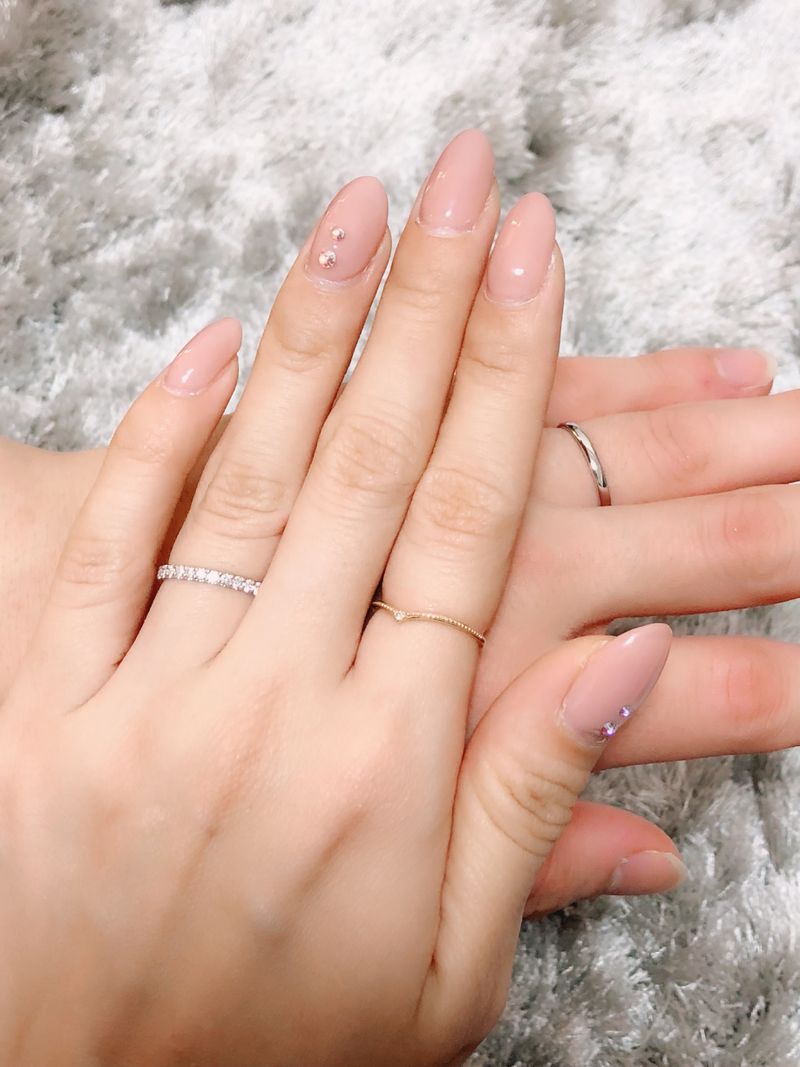 シンプルで華奢なフルエタニティリングを探し求めてハイブランドからお