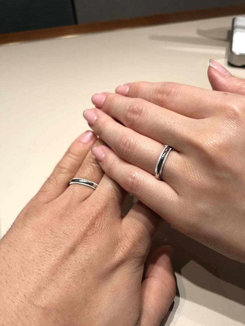 店員さんの接客力に一目惚れしてティファニーに決めました。冠婚葬祭