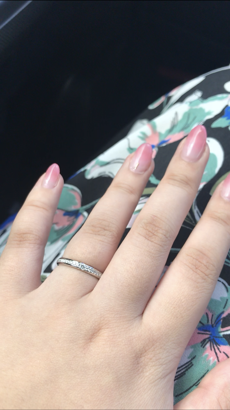 主人の希望のストレート、私の希望のハーフエタニティで探していた