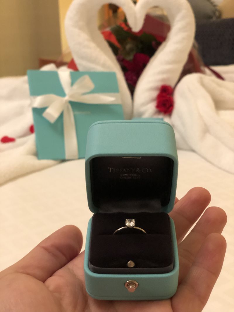 令和元年記念 今年Tiffany&Co が出したニューデザインを 希望通りの4C