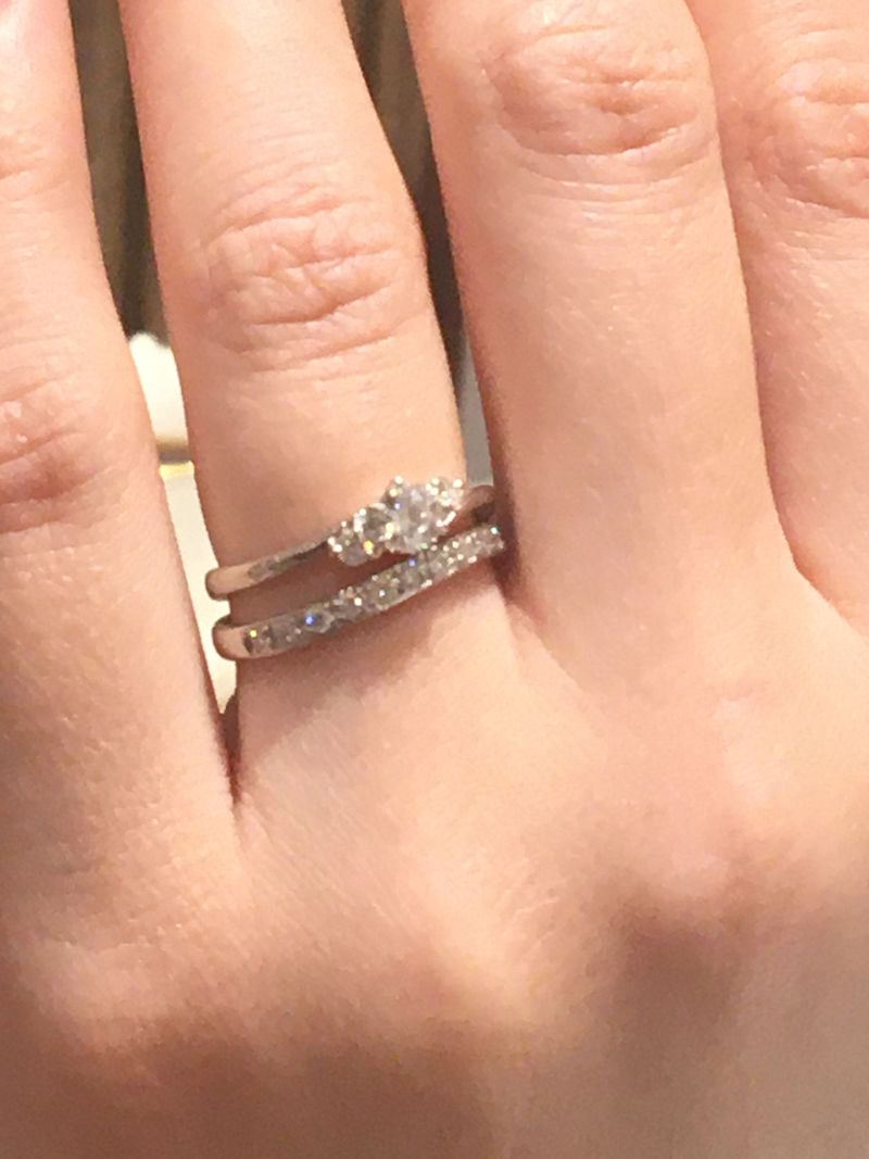 ダイヤ指輪 ac7854d902ffe93b0885611fa537a4