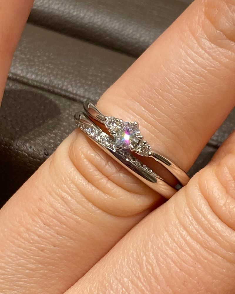 (マルコメくん専用)アイプリモ　ヴィオラ　6号　婚約指輪　定価約40万 マルコメくん専用)アイプリモ ヴィオラ 6号 婚約指輪 定価約40万