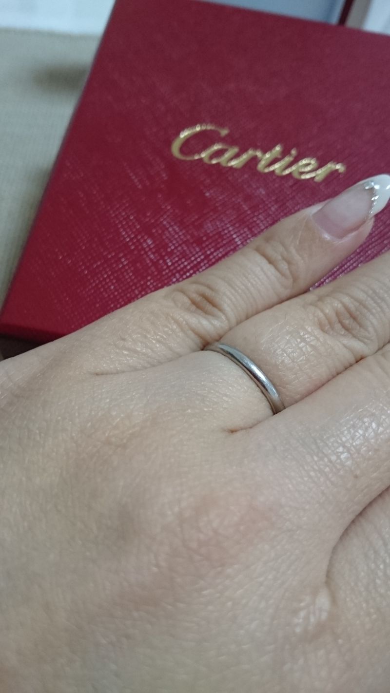 結婚指輪なのでごくごくシンプルなものを希望していました。毎日つける
