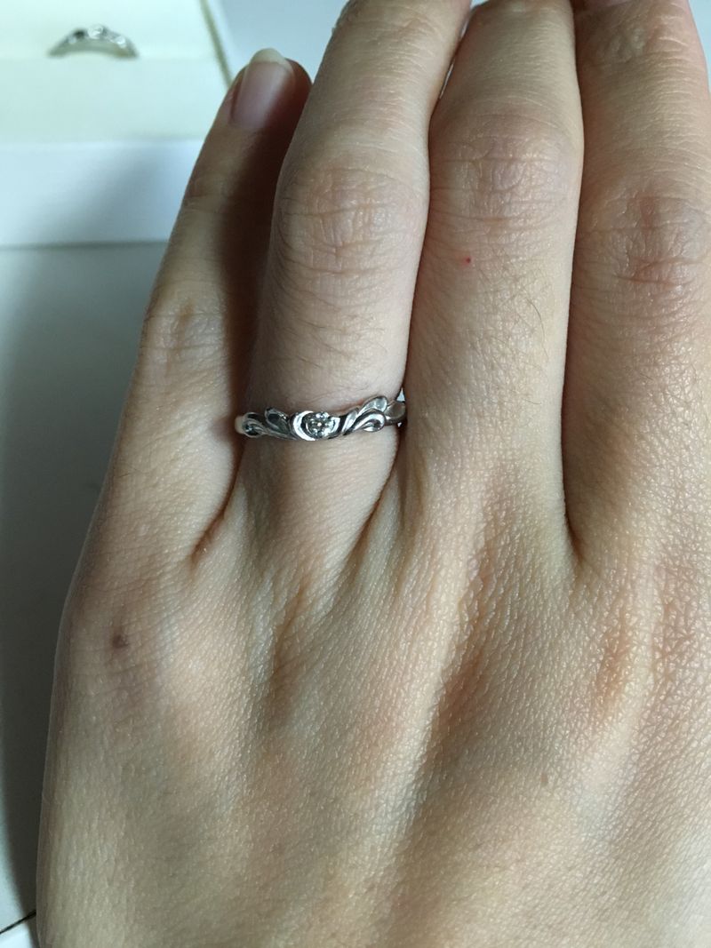 Bloody Mary ブラッディマリー Void ヴォイド リング 7号 もともと私が好きなブランドだったのとデザインの良さ。 そして人が