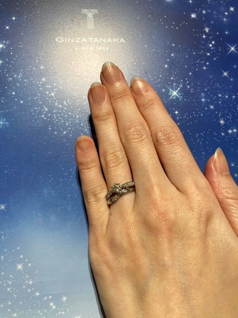 田中貴金属が母体のためプラチナはとても重厚感がありました