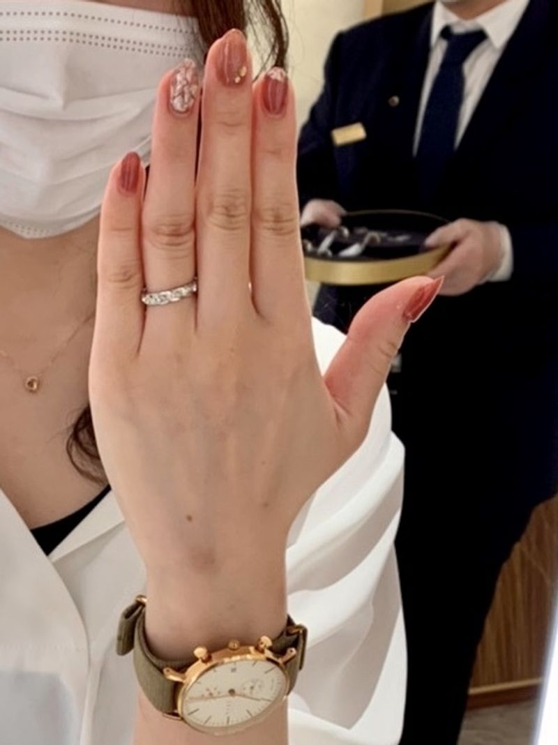 セールショーメホワイトゴールド エターナル ドゥ ショーメ フルエタニティ8号 セールショーメホワイトゴールド エターナル ドゥ ショーメ フル