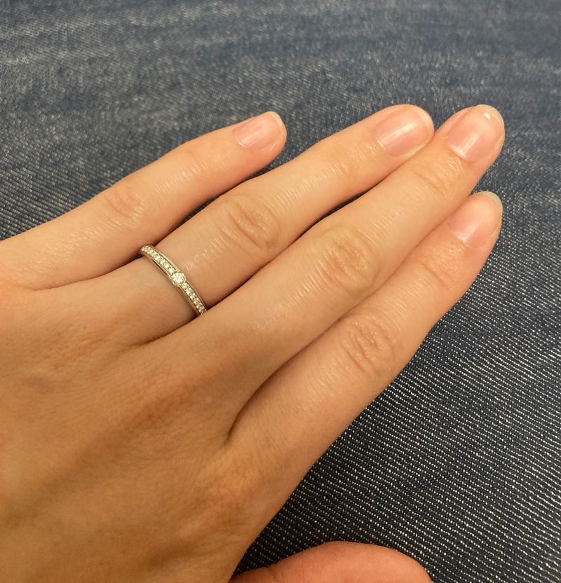 LAZARE DIAMOND ハーフエタニティ　マチネ LAZARE DIAMOND ハーフエタニティ マチネ 09310163e4db98e680461adea3cfe2