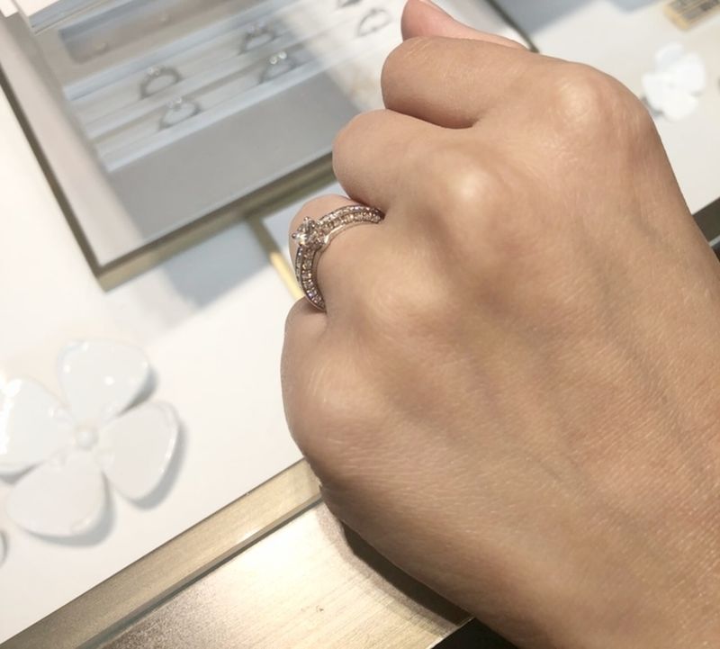 BVLGARIのリングはデザイン性が高く、BVLGARIにしかないデザインが豊富