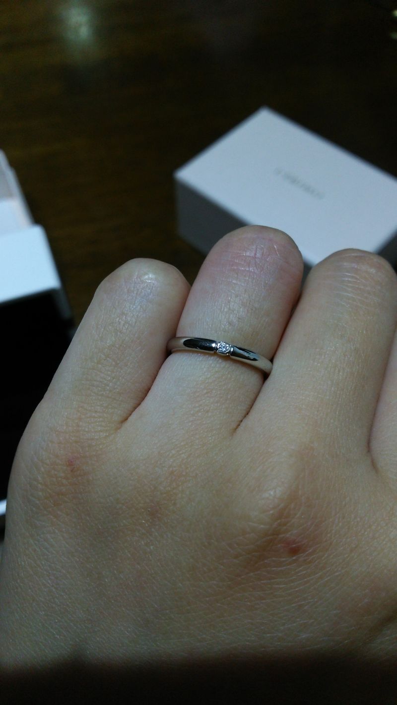 本日限定SALE I-PRIMO ダイヤモンド リング 指輪 0.182カラット 水の綾