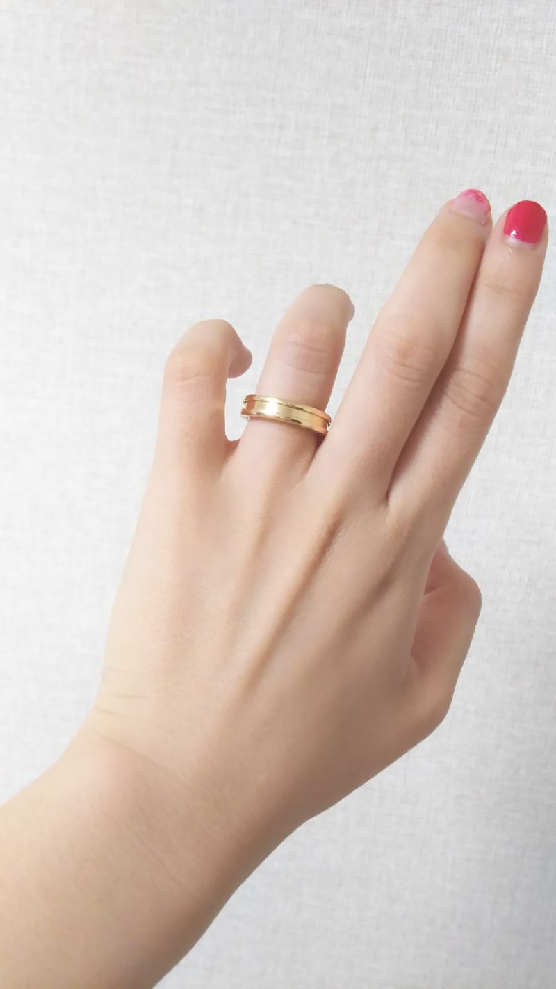 bvgariの指輪 ビー・ゼロワン ブルガリ BVLGARI B-ZERO1 ビーゼロワンリング 指輪 3